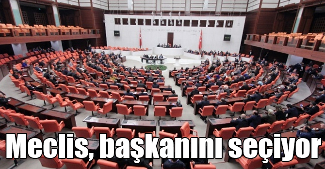 Meclis, başkanını seçiyor