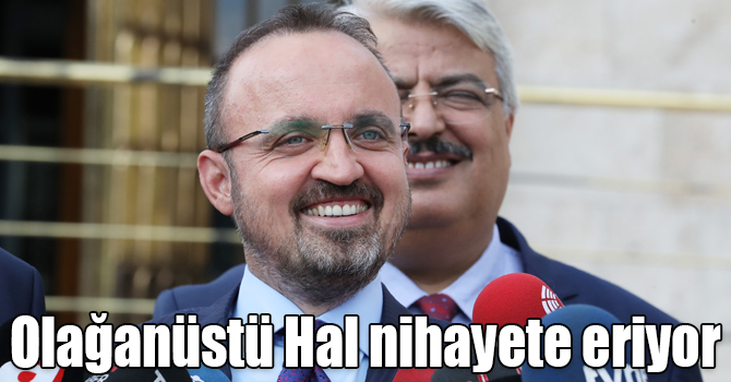 Olağanüstü Hal nihayete eriyor