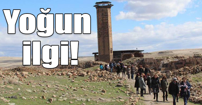 Ani Arkeolojik Alanı'na yoğun ilgi