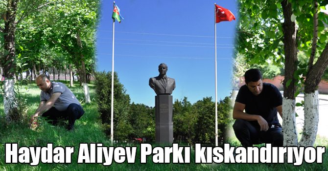 Kars’taki Haydar Aliyev Parkı kıskandırıyor