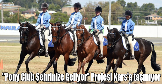 Kars Belediyesi "Pony Club Şehrinize Geliyor" Projesini Kars'a taşıyor