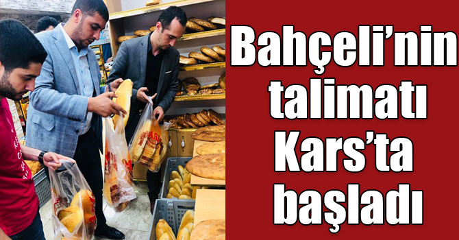 Kars Ülkü Ocaklarından Askıda Ekmek Projesi