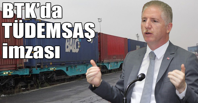 Bakü-Tiflis-Kars Demiryolu Projesinde TÜDEMSAŞ imzası