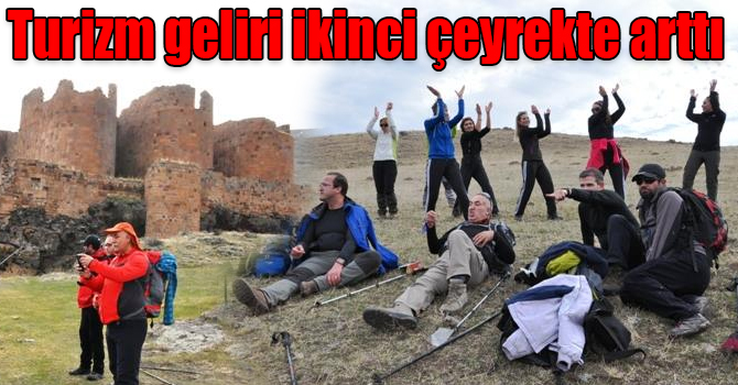 Turizm geliri ikinci çeyrekte arttı