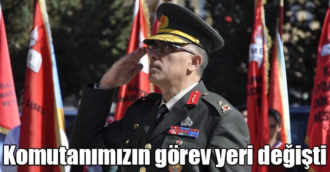 Komutanımız Tuğgeneral Turan İnan'ın görev yeri değişti