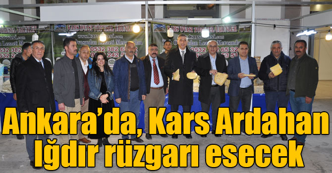 Ankara’da, Kars Ardahan Iğdır rüzgarı esecek