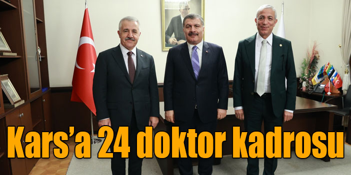 Kars’a 24 doktor kadrosu