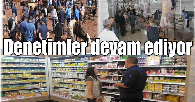 Kars'ta Kurban Bayramı öncesi ve süresince çalışmalar devam ediyor