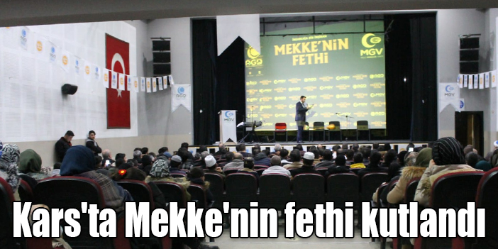 Kars'ta Mekke'nin fethi kutlandı