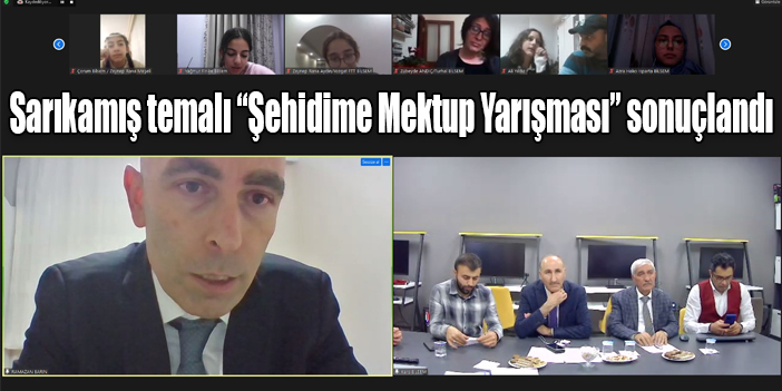 Sarıkamış temalı “Şehidime Mektup Yarışması” sonuçlandı