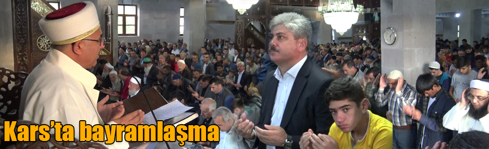 Kars’ta bayramlaşma töreni