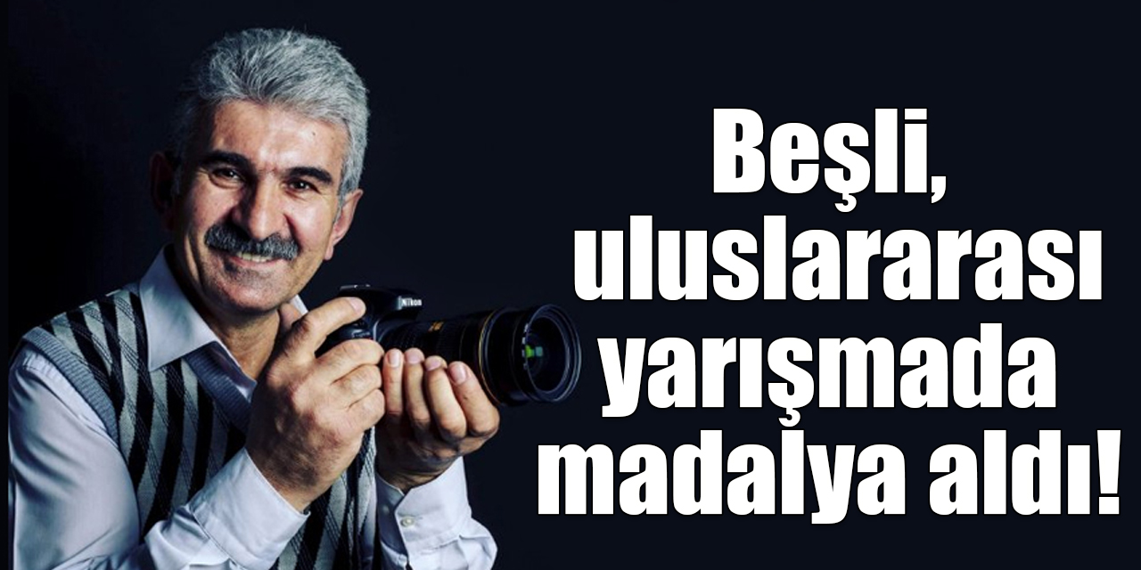 Beşli, uluslararası yarışmada madalya aldı!