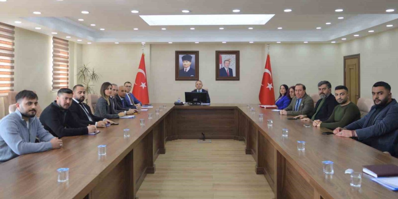 Vali Öner’in başkanlığında “Ekonomi Değerlendirme Toplantısı” yapıldı