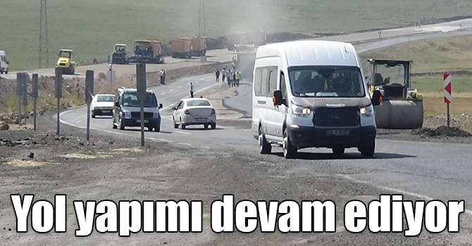 Kars-Digor-Iğdır Karayolu’nun yapımı devam ediyor