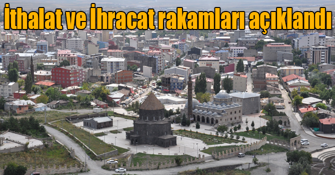 Kars’ta bin dolar ihracat, bin 956 dolar ithalat yapıldı