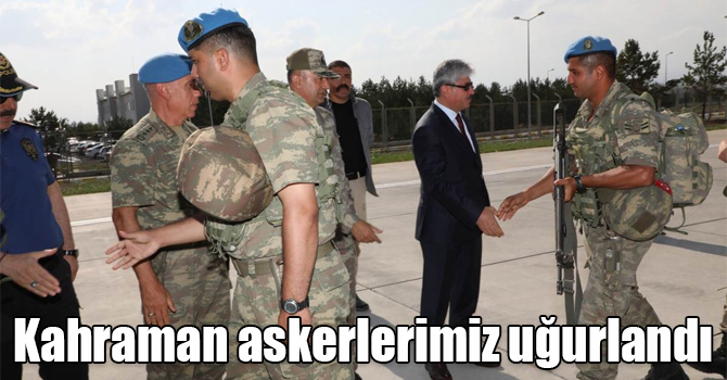 Kahraman askerlerimiz Kars'tan Suriye’ye uğurlandı