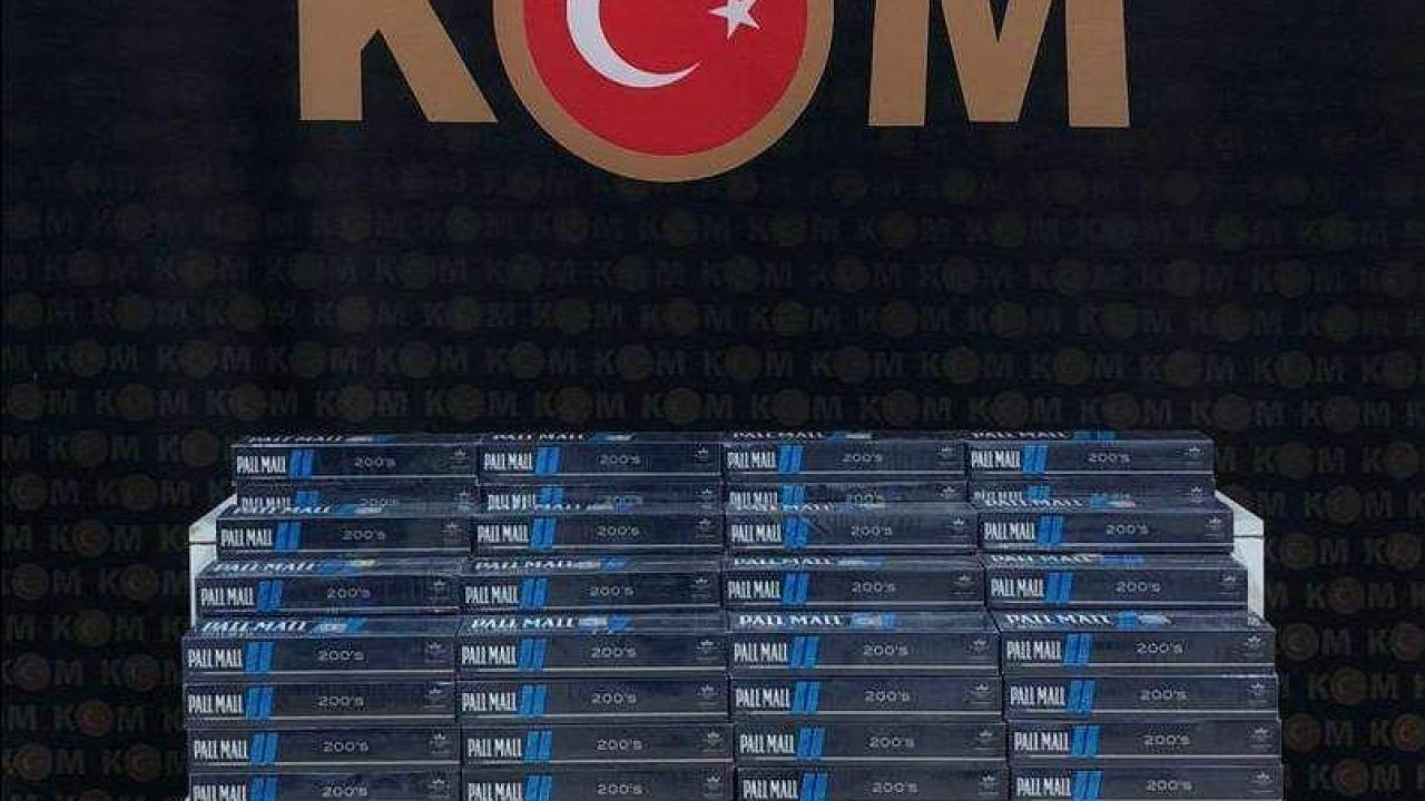 Kars’ta kaçak sigara ele geçirildi