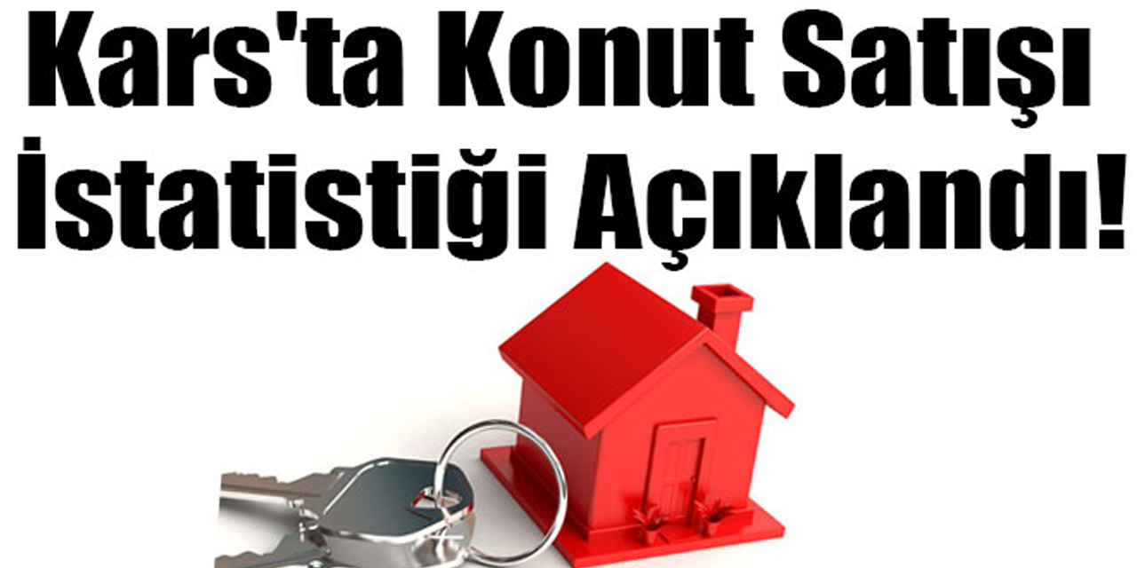 Kars’ta Mart ayında 298 konut satıldı