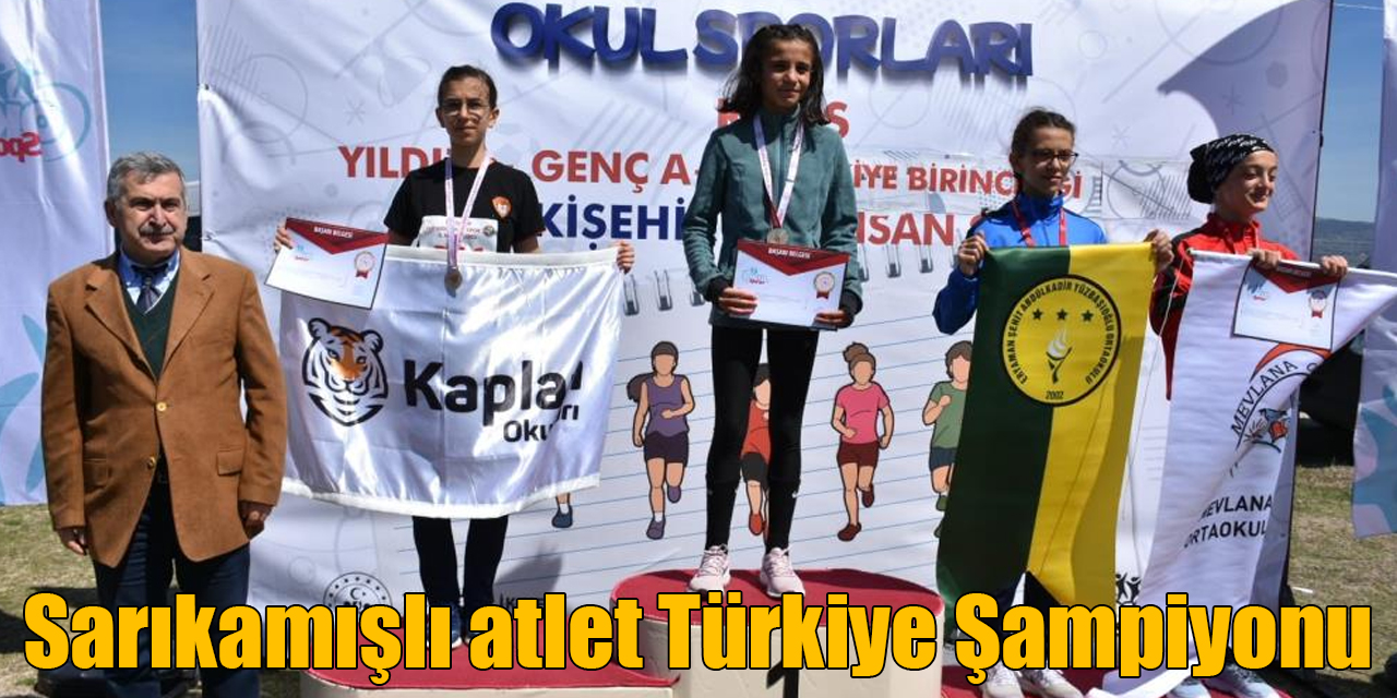 Sarıkamışlı atlet Türkiye Şampiyonu