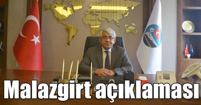 Kars Belediye Başkanı Karaçanta’nın Malazgirt açıklaması