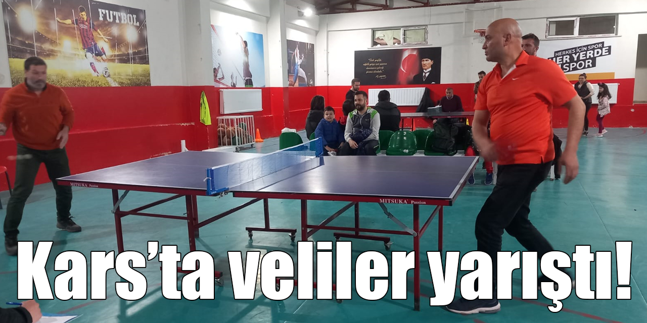 Kars’ta veliler yarıştı!