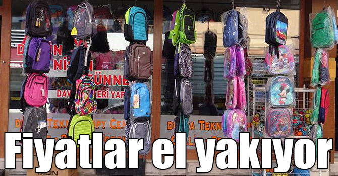 Kars'ta okul eşyalarının fiyatları el yakıyor