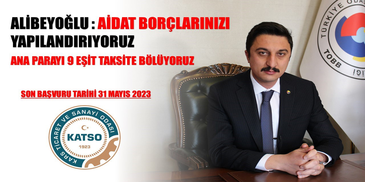 Alibeyoğlu: “Aidat borçlarınızı yapılandırıyoruz”