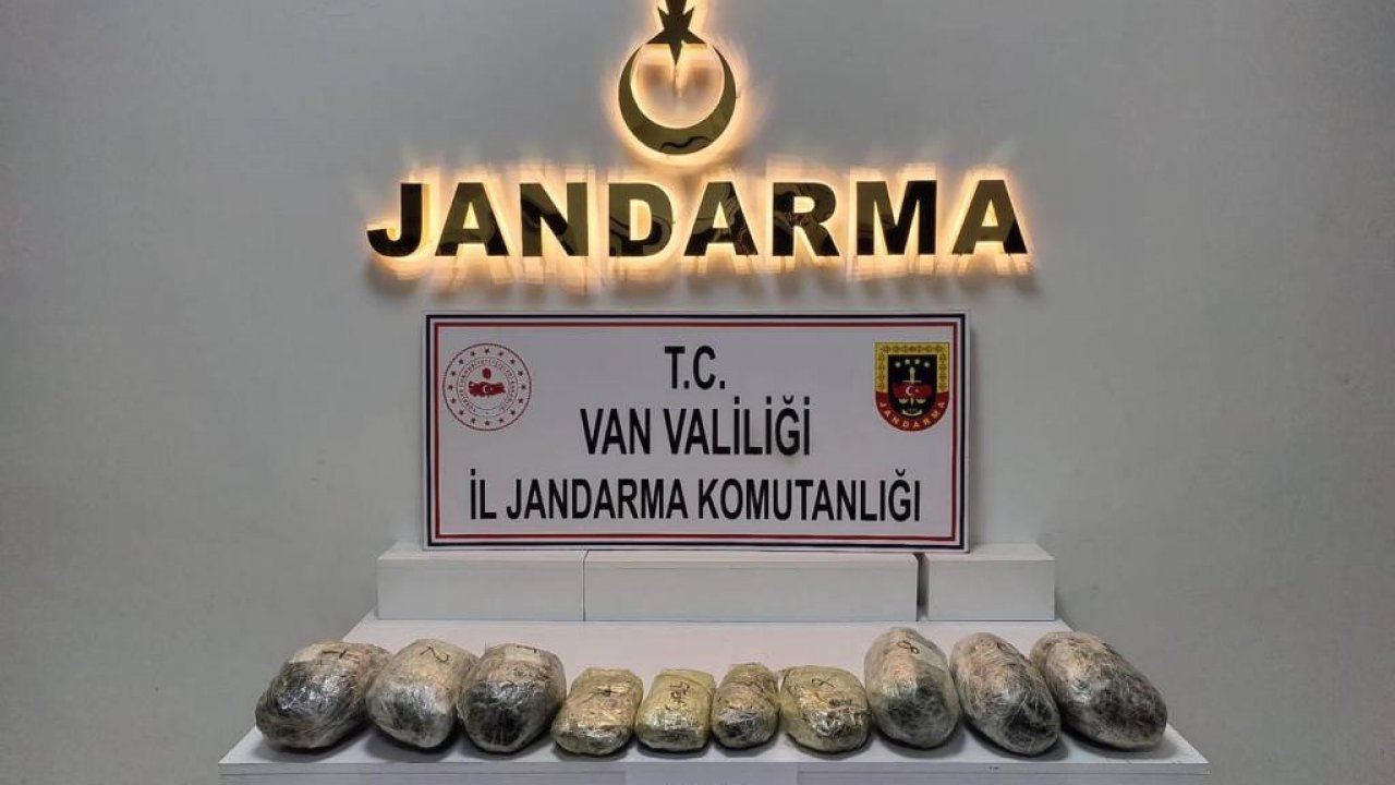 Başkale’de 5 kilo skunk ele geçirildi