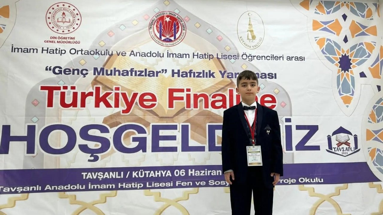 Hafızlık yarışmasında Erzurum’u gururlandırdı