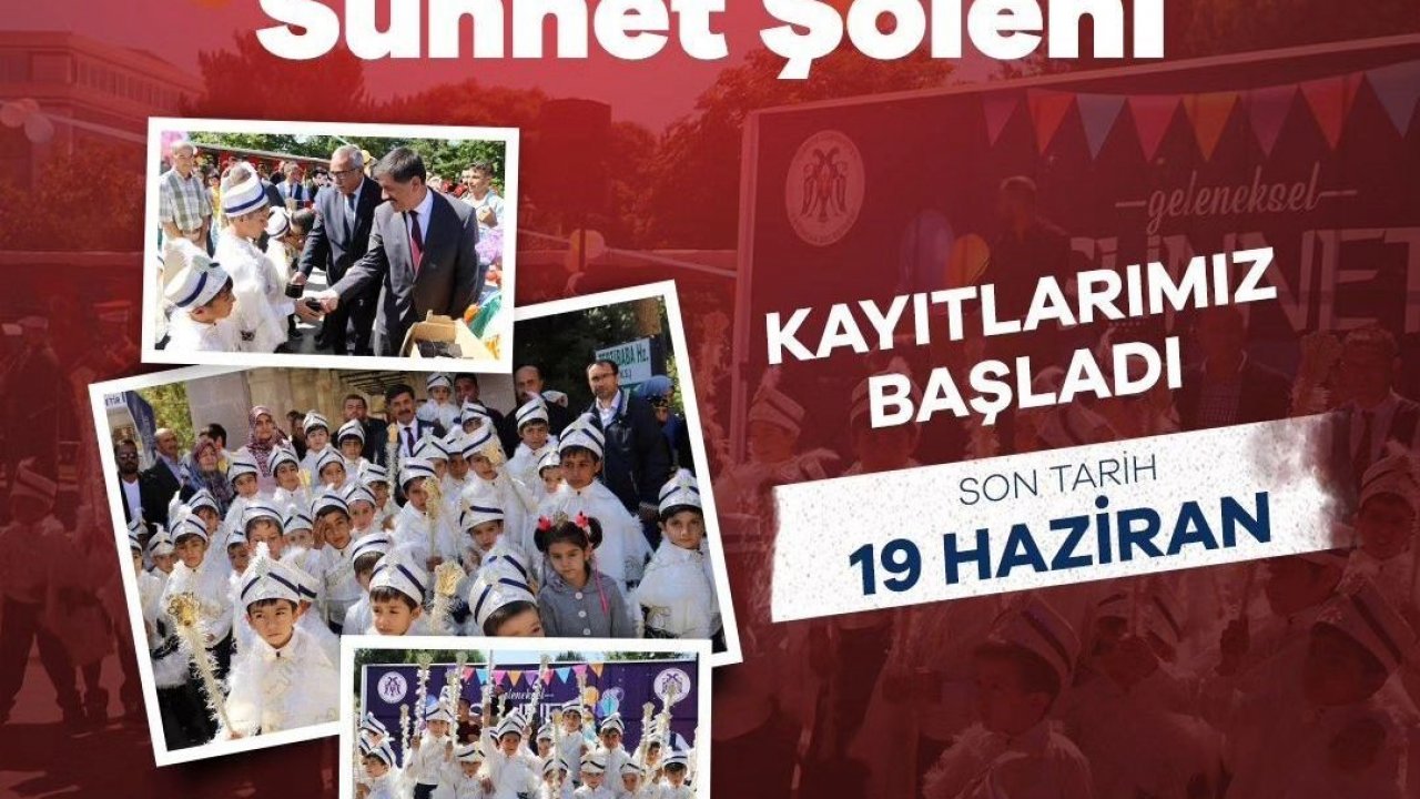 "Geleneksel Toplu Sünnet Şöleni" için kayıtlar başladı