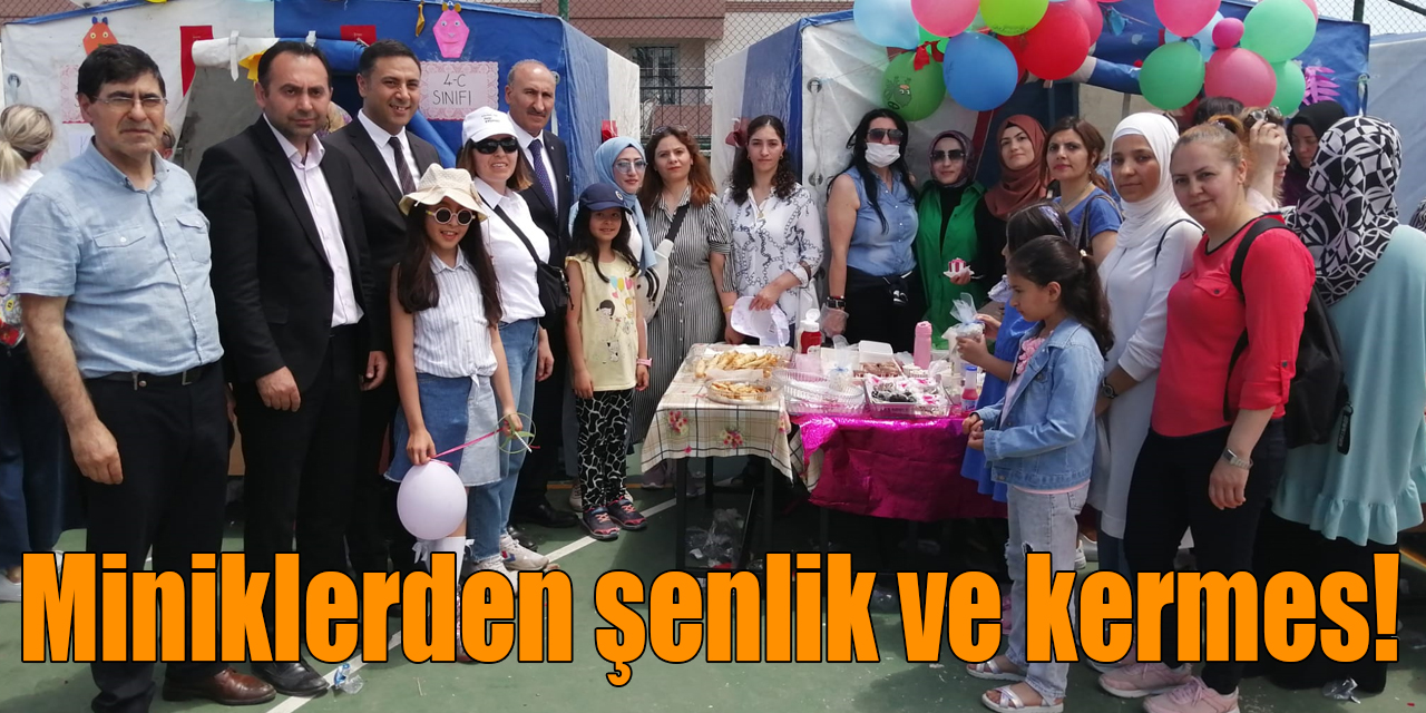 Kars’ta miniklerden şenlik ve kermes!