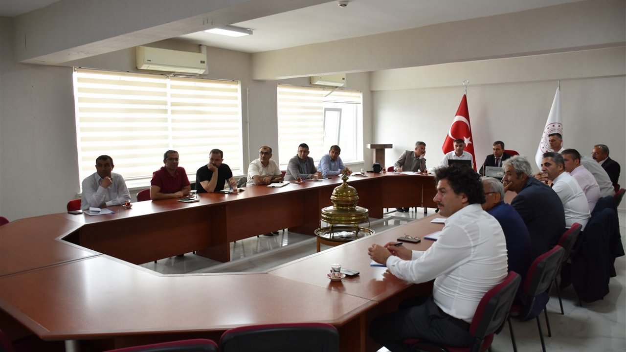 Sene sonu “İlçe Millî Eğitim Müdürler Kurulu Toplantısı” yapıldı