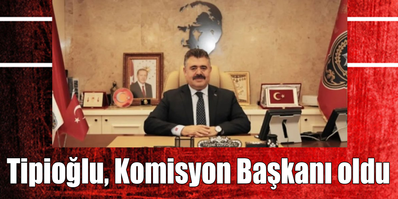 Tipioğlu, Komisyon Başkanı oldu