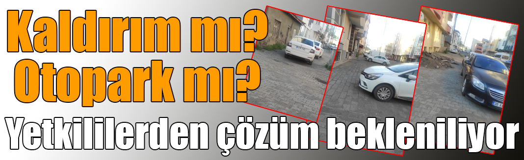 Kaldırım mı? Otopark mı? Kars’ta kaldırımlar otoparka döndü!