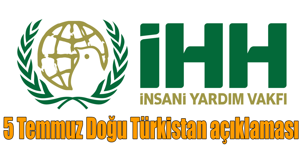 İHH Kars Şubesi’nden 5 Temmuz Doğu Türkistan basın açıklaması