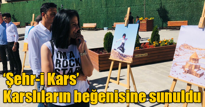 2 genç amatör fotoğrafçı, Şehr-i Kars Fotoğraf Sergisi açtı