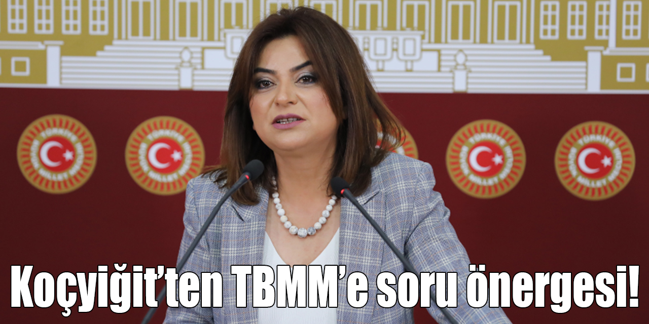 Koçyiğit’ten TBMM’e soru önergesi!