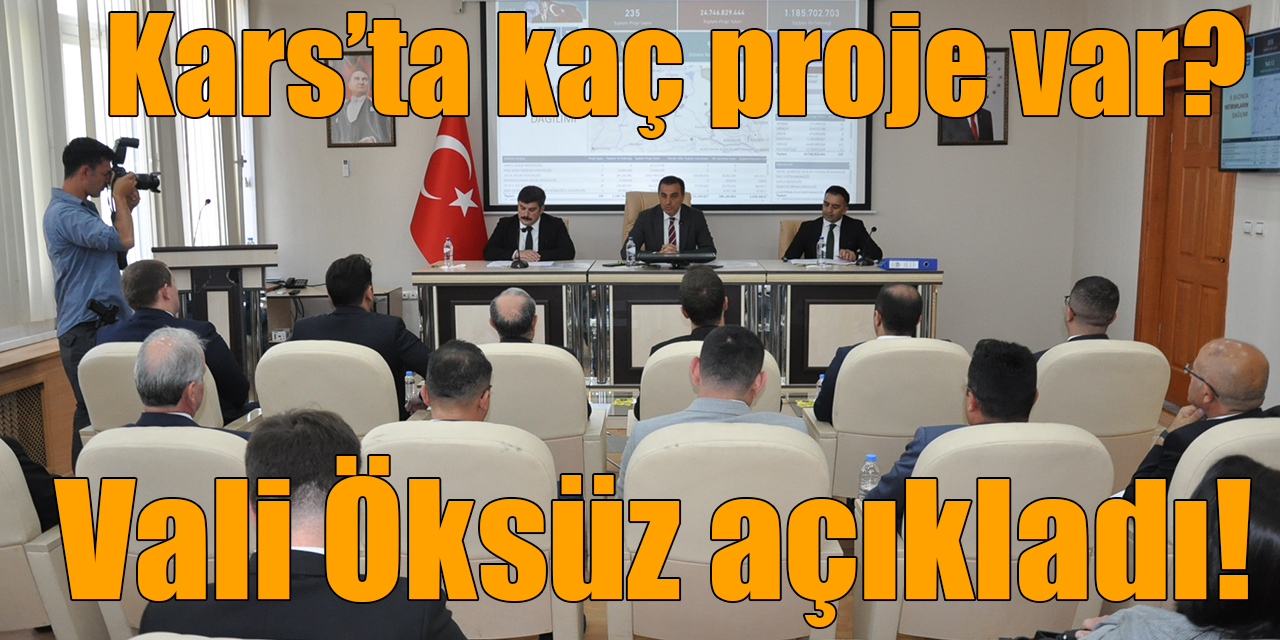 Kars’ın 235 projesi görüşüldü