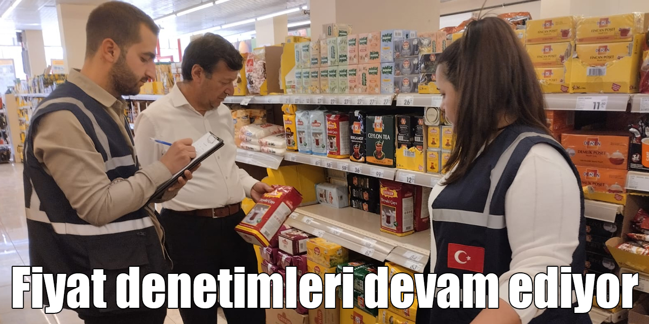 Kars’ta fiyat denetimleri devam ediyor