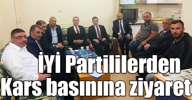 İYİ Partililerden Kars basınına ziyaret