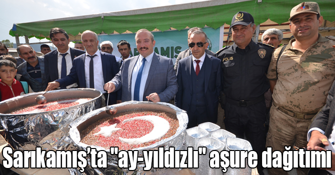 Sarıkamış Kaymakamlığından "ay-yıldızlı" aşure dağıtımı