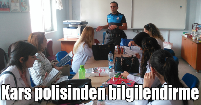 Kars polisinden bilgilendirme