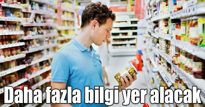 Elektronik fiyat etiketlerinde daha fazla bilgi yer alacak