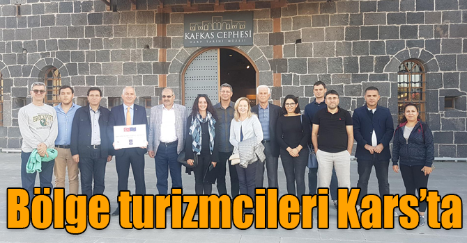 Bölge turizmcileri Kars’ta