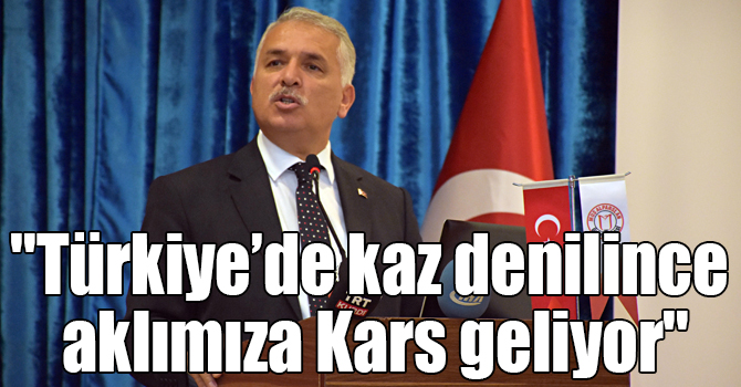 "Türkiye’de kaz denilince aklımıza Kars geliyor"