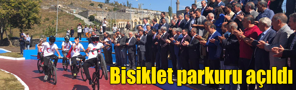 Kars’ta bisiklet parkuru açıldı