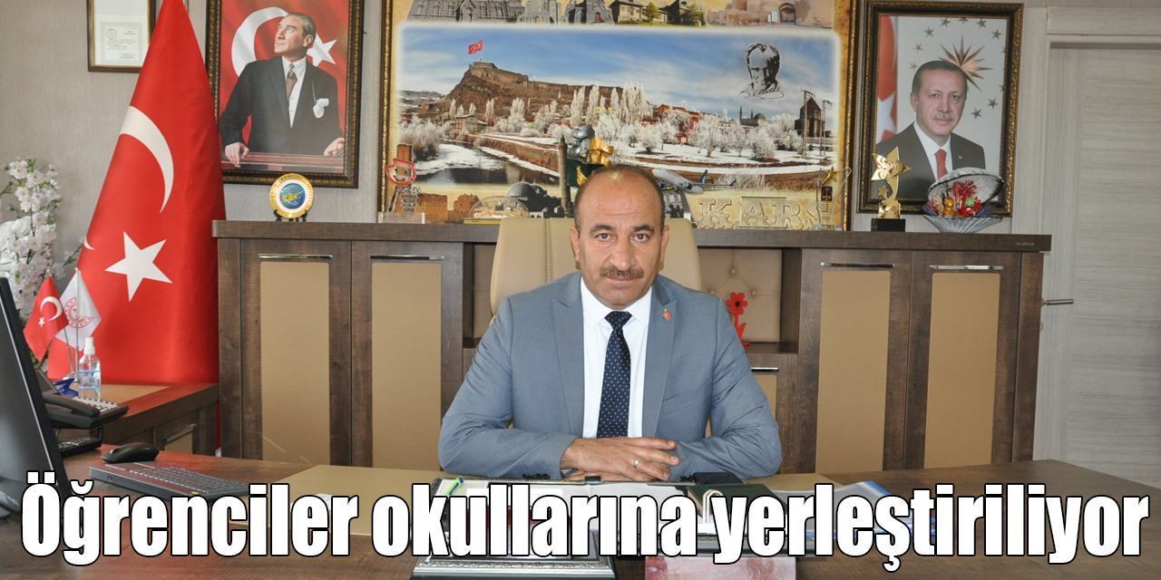 Öğrenciler okullarına yerleştiriliyor