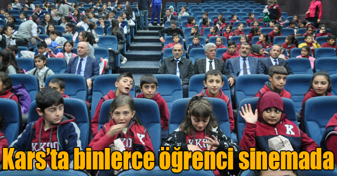 Kars’ta binlerce öğrenci sinemayla buluşuyor