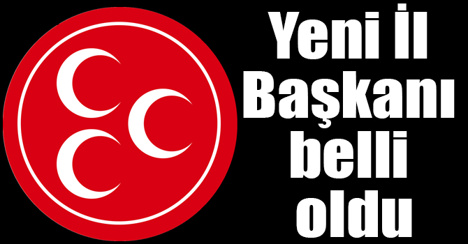 Tolga Adıgüzel MHP Kars İl Başkanı oldu