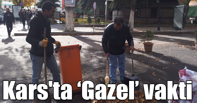 Kars'ta ‘Gazel’ vakti
